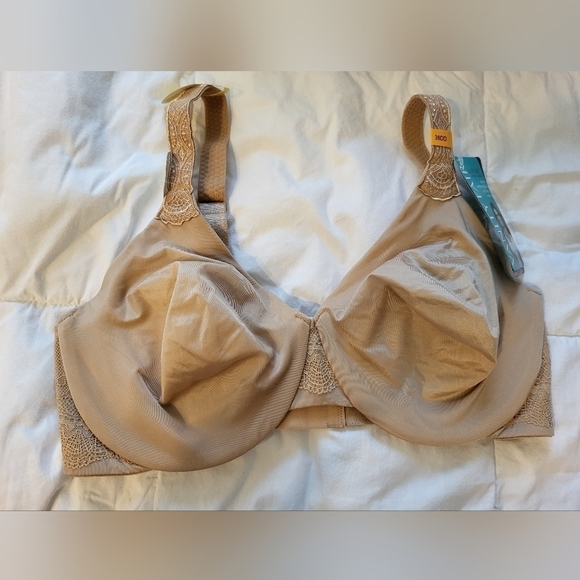 NWT Vanity Fair Honey beige 38DD No padding - Picture 2 of 14